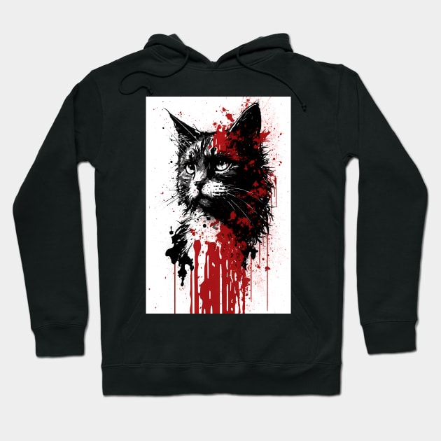 American Bobtail Portrait Hoodie by TortillaChief